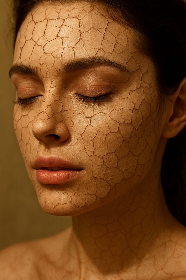 پوسته پوسته شدن و زبری پوست